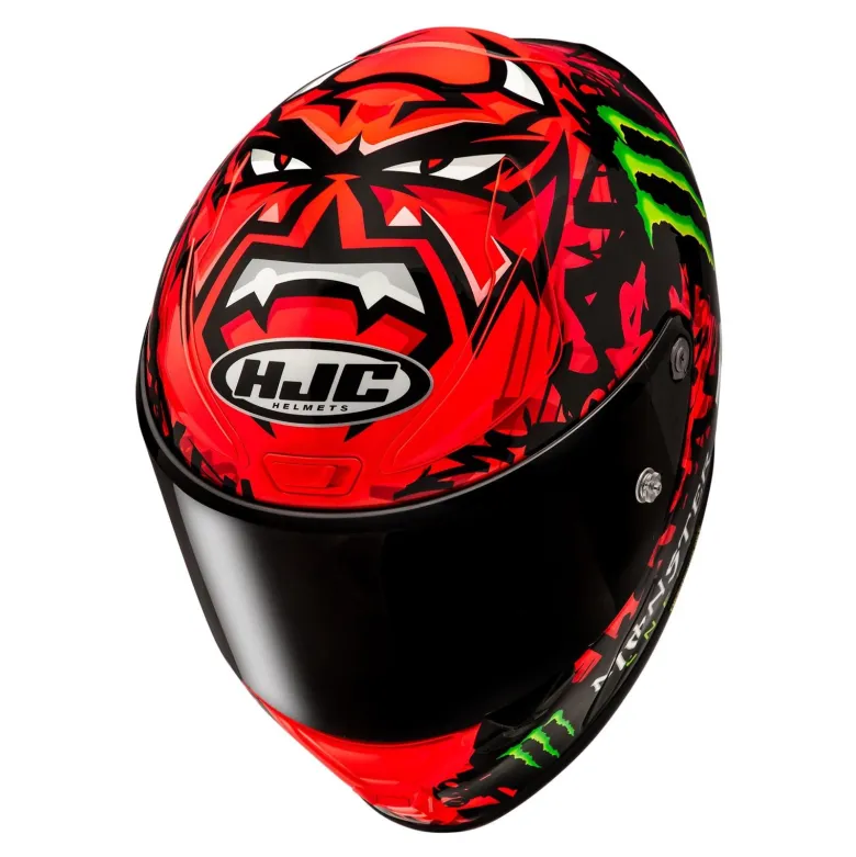 Kask integralny HJC RPHA 1 QUARTARARO REPLICA LE MANS SPECIAL czerwony czarny