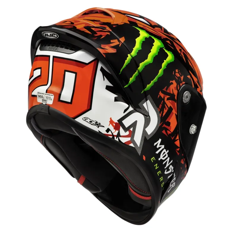 Kask integralny HJC RPHA 1 QUARTARARO REPLICA LE MANS SPECIAL czerwony czarny