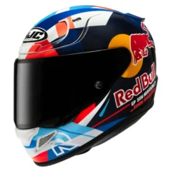 Kask integralny HJC RPHA 12 RED BULL MISANO GP 2 BLACK/RED niebieski czerwony biały