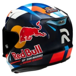 Kask integralny HJC RPHA 12 RED BULL MISANO GP 2 BLACK/RED niebieski czerwony biały