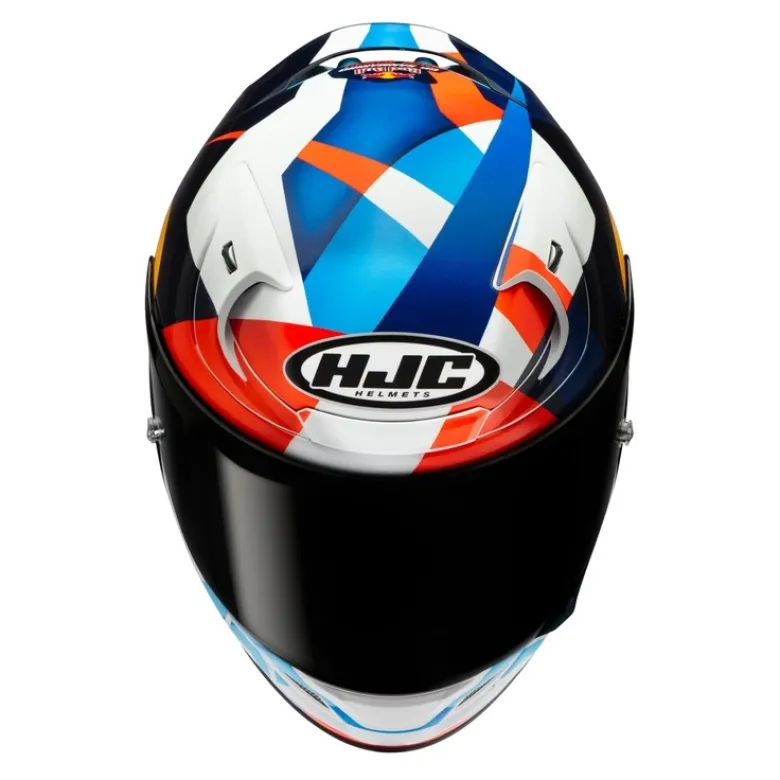 Kask integralny HJC RPHA 12 RED BULL MISANO GP 2 BLACK/RED niebieski czerwony biały