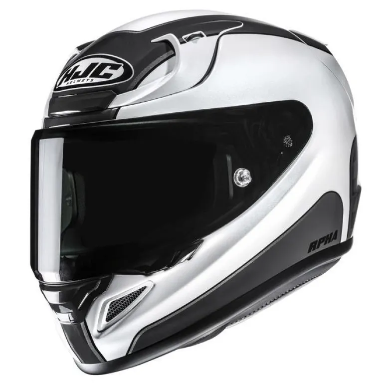 Kask integralny HJC RPHA 12 RESPON WHITE/BLACK biały czarny