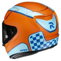 Kask integralny HJC RPHA 12 RESPON ORANGE/BLUE pomarańczowy niebieski