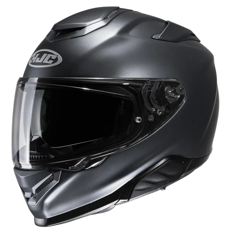 Kask integralny HJC RPHA 71 SEMI FLAT ANTHRACITE srebrny grafitowy