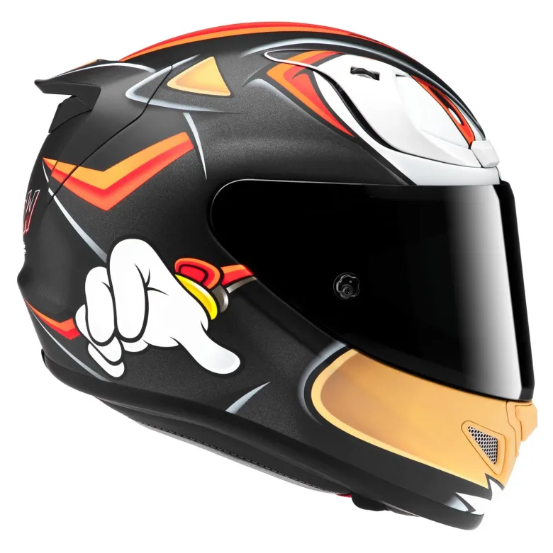 Kask integralny HJC RPHA 12 SHADOW THE HEDGEHOG czarny biały czerwony