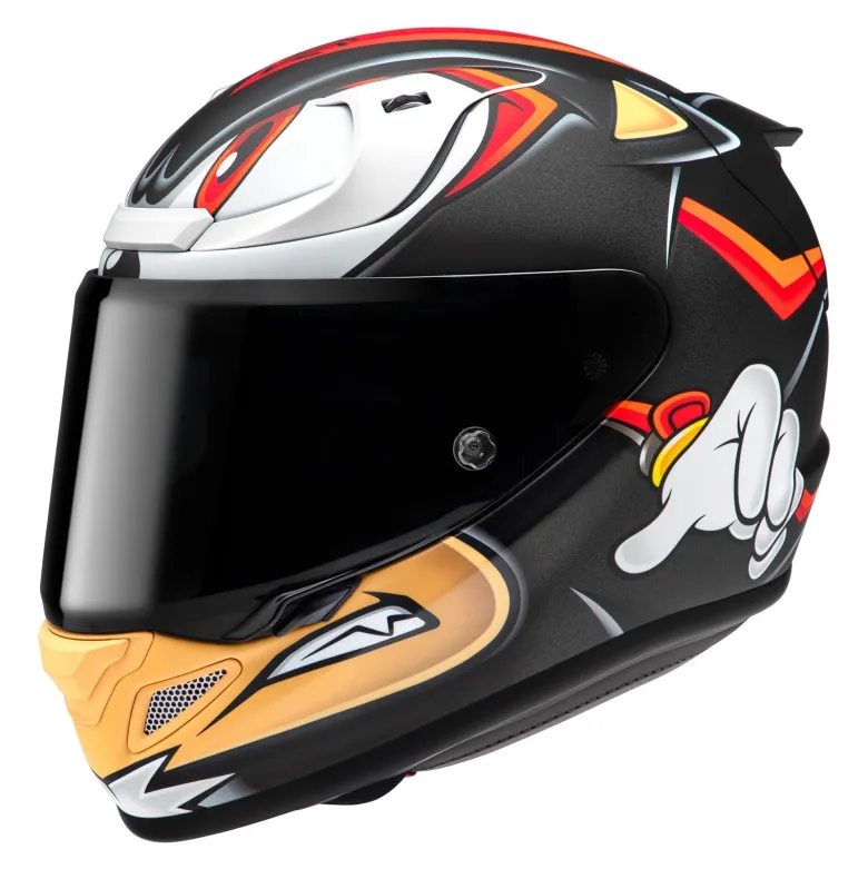 Kask integralny HJC RPHA 12 SHADOW THE HEDGEHOG czarny biały czerwony