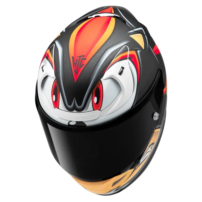 Kask integralny HJC RPHA 12 SHADOW THE HEDGEHOG czarny biały czerwony