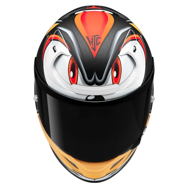 Kask integralny HJC RPHA 12 SHADOW THE HEDGEHOG czarny biały czerwony