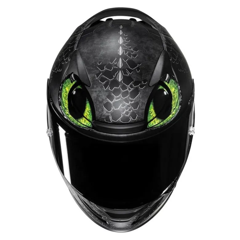 Kask integralny HJC RPHA 12 TOOTHLESS 2 UNIVERSAL BLACK czarny