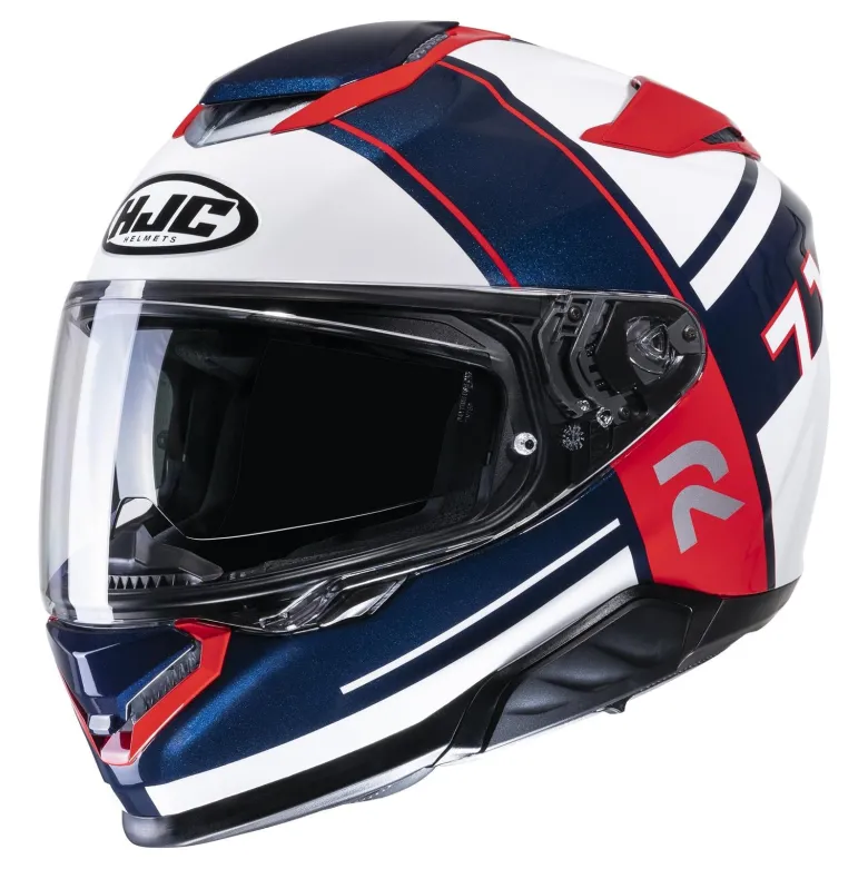 Kask integralny HJC RPHA 71 ZECHA BLUE/RED niebieski czerwony biały