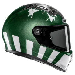 Kask integralny HJC V10 CRANIA GREEN/WHITE zielony biały