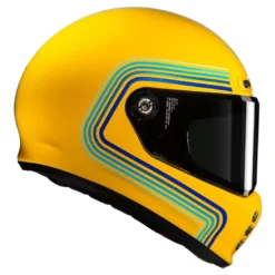 Kask integralny HJC V10 FONI YELLOW/GREY żółty szary
