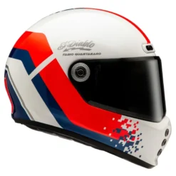Kask integralny HJC V10 FQ20 RETRO WHITE/RED/BLUE biały czerwony niebieski