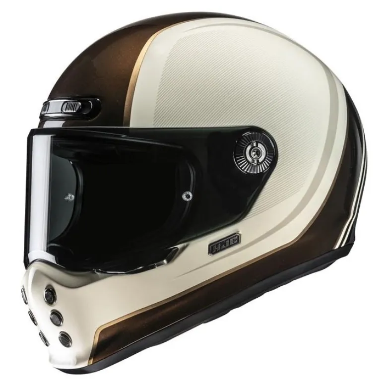 Kask integralny HJC V10 HODU DEESRT/BROWN beżowy brązowy