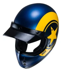 Kask integralny HJC V60 NYX BLUE/YELLOW niebieski żółty