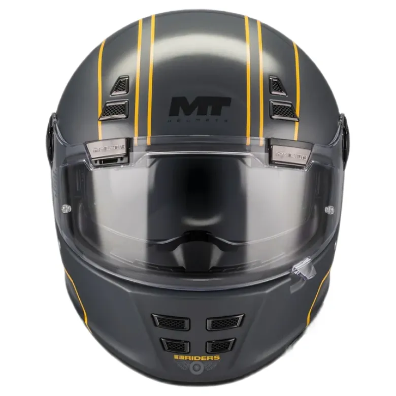 Kask integralny MT JARAMA SV WILD BLACK/YELLOW czarny żółty