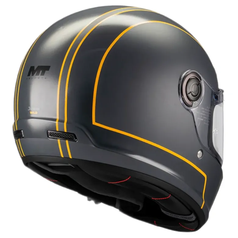 Kask integralny MT JARAMA SV WILD BLACK/YELLOW czarny żółty
