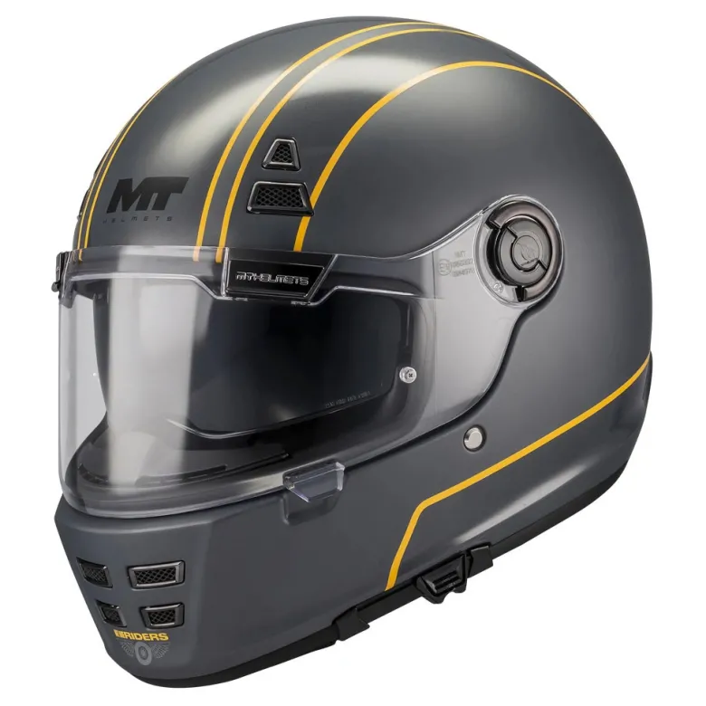 Kask integralny MT JARAMA SV WILD BLACK/YELLOW czarny żółty