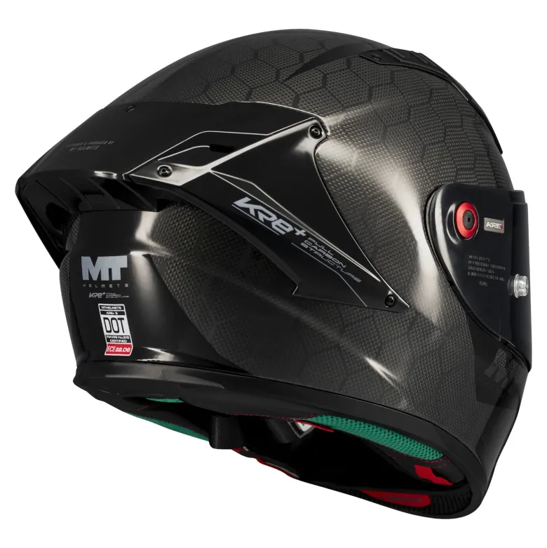 Kask integralny MT KRE+ S PURE GLOSS CARBON/BLACK