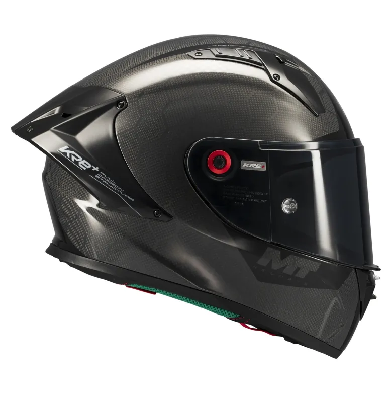 Kask integralny MT KRE+ S PURE GLOSS CARBON/BLACK