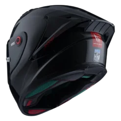 Kask integralny MT KRE+ S SOLID GLOSS CARBON/BLACK czarny