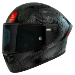 Kask integralny MT KRE+ S SOLID GLOSS CARBON/BLACK czarny