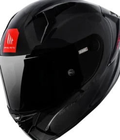 Kask integralny MT KRE+ S SOLID GLOSS CARBON/BLACK czarny