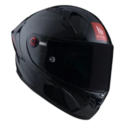 Kask integralny MT KRE+ S SOLID GLOSS CARBON/BLACK czarny