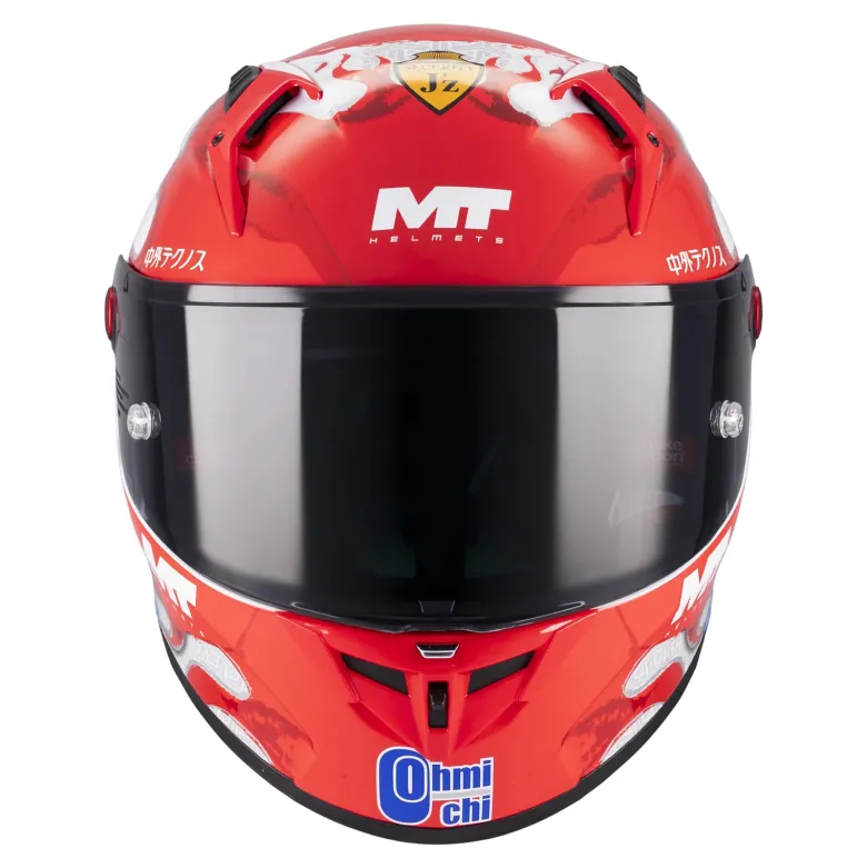 Kask integralny MT KRE+ S YAMANAKA RED/WHITE/BLUE czarny biały niebieski