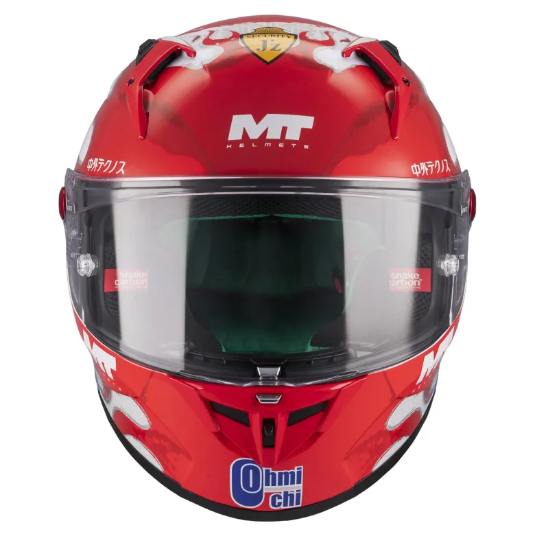 Kask integralny MT KRE+ S YAMANAKA RED/WHITE/BLUE czarny biały niebieski