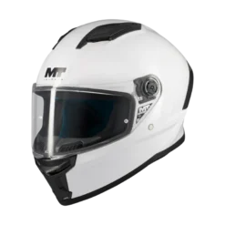 Kask integralny MT STINGER 2 PURE GLOSS PEARL WHITE biały