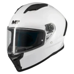Kask integralny MT STINGER 2 PURE GLOSS PEARL WHITE biały