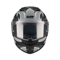 Kask integralny MT STINGER 2 TAGGER BLACK/GREY MATT czarny szary