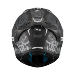 Kask integralny MT STINGER 2 TAGGER BLACK/GREY MATT czarny szary