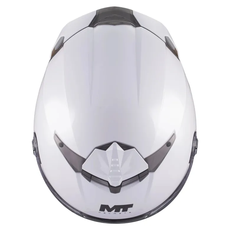Kask integralny MT THUNDER 4 R SV PURE A0 GLOSS biały