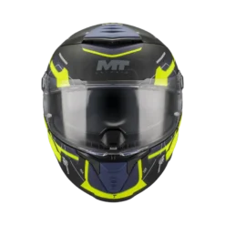 Kask integralny MT THUNDER 4 SV LUMEX BLACK/BLUE/YELLOW FLUO czarny niebieski żółty fluo