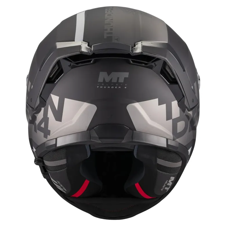 Kask integralny MT THUNDER 4 SV WAVES BLACK/GREY MATT czarny szary