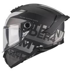 Kask integralny MT THUNDER 4 SV WAVES BLACK/GREY MATT czarny szary