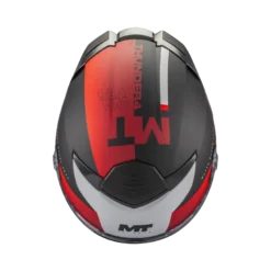Kask integralny MT THUNDER 4 SV WAVES BLACK/RED/WHITE czarny czerwony biały
