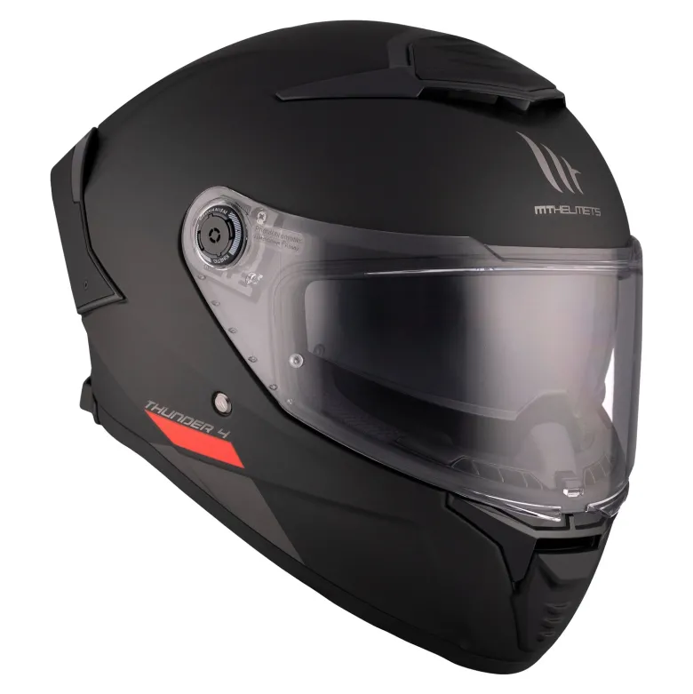 Kask integralny MT THUNDER 4 SV SOLID MATT BLACK czarny mat