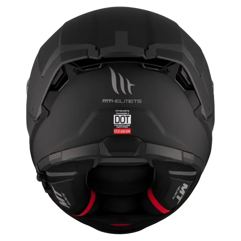 Kask integralny MT THUNDER 4 SV SOLID MATT BLACK czarny mat
