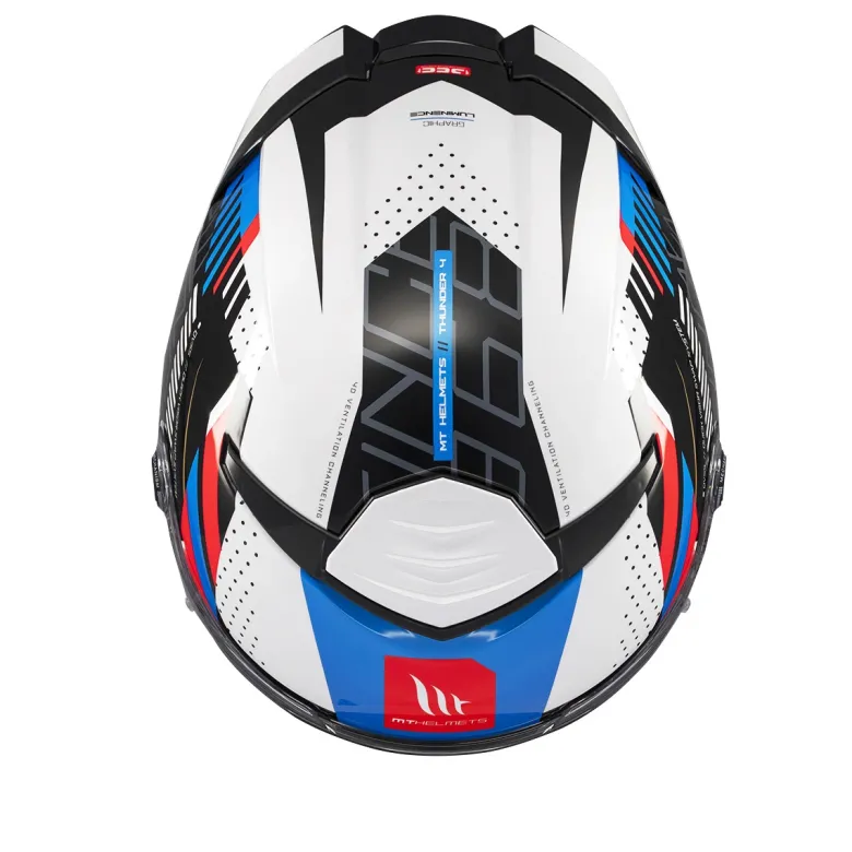 Kask integralny MT THUNDER 4 SV LUMINENCE BLACK/WHITE/BLUE