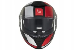 Kask integralny MT THUNDER 4 SV THREADS MATT RED czerwony czarny