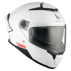 Kask integralny MT THUNDER 4 SV SOLID GLOSS PEARL WHITE biały
