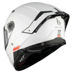 Kask integralny MT THUNDER 4 SV SOLID GLOSS PEARL WHITE biały