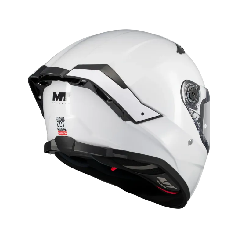 Kask integralny MT THUNDER 4 SV PURE PURE GLOSS WHITE biały