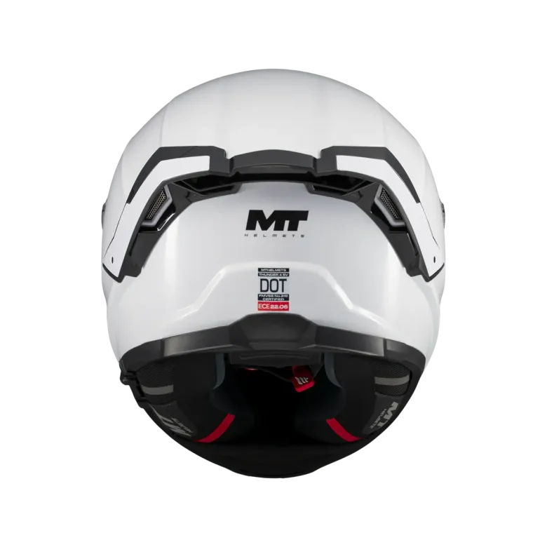 Kask integralny MT THUNDER 4 SV PURE PURE GLOSS WHITE biały
