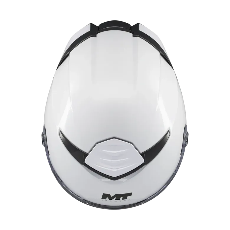 Kask integralny MT THUNDER 4 SV PURE PURE GLOSS WHITE biały