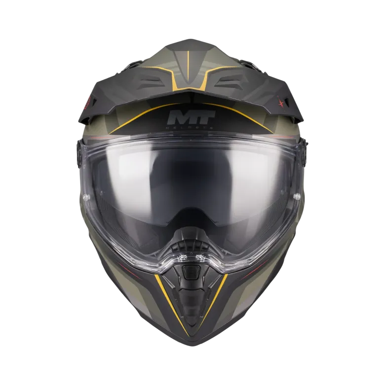 Kask integralny MT TRACK SV QUESTOR GREEN/BLACK MATT zielony czarny