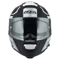 Kask integralny NZI EURUS 4 STREAM CHARMENT BLACK WHITE TINTED S MATT czarny biały